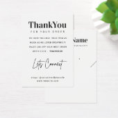 Aangepast Ketting verdient dank je creditcard Visitekaartje (Bureau)