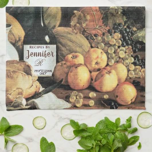 Aangepast keukendecor theedoek (Gevouwen)