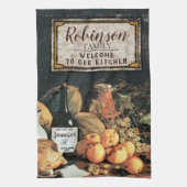 Aangepast keukendecor theedoek (Verticaal)