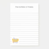 Aangepast keukengerei met innerware post-it® notes (Voorkant)