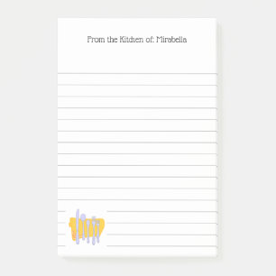 Aangepast keukengerei met innerware post-it® notes