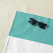 Aangepast keukenhanddoek - Licht Blauwgroen nicht Strandlaken (In situ)