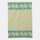 Aangepast keukenhanddoek: Lilies van de vallei, bl Theedoek (Verticaal)