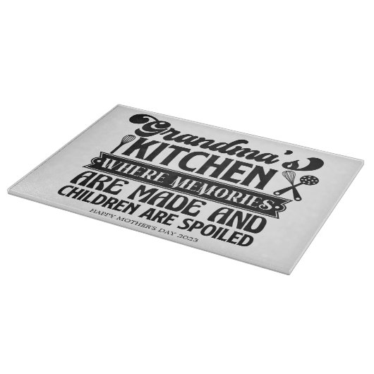 Aangepast keukensnijbord voor oma's snijplank (Hoek)