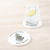 Aangepast keuzegevechtsvliegtuig zandsteen onderzetter (Zijkant)