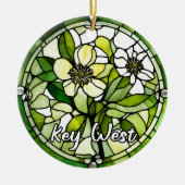 Aangepast Key West-Ornament Keramisch Ornament (Voorkant)