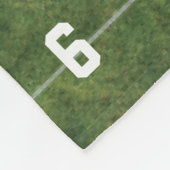 Aangepast - Kijk hoe ik 👶 kweek - Football sport  Fleece Deken (Hoek)