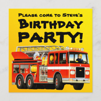 Aangepast Kind: Birthday Partij voor Rode Vuur Kaart