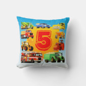 Aangepast Kinder 5e aanlegdag Kussen (Voorkant)