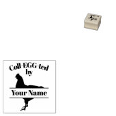 Aangepast Kinder eierstempel Rubberstempel (Gestempeld)