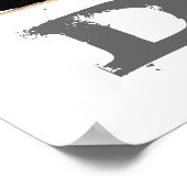 Aangepast Kinder Geel Digger Poster (Hoek)