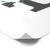 Aangepast Kinder Giant Construction Mining Dump Tr Poster (Hoek)