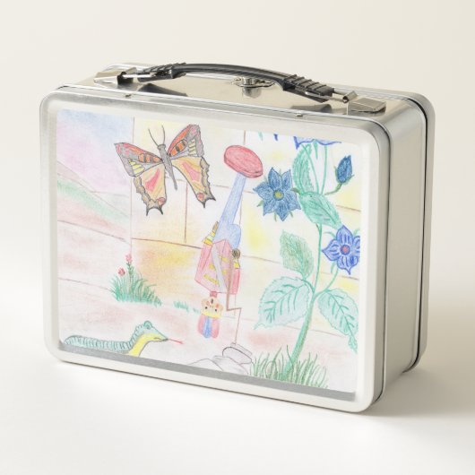 Aangepast Kinder kunstwerk, Nutcracker speelgoed, (Achterkant)