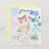 Aangepast Kinder kunstwerk, Nutcracker speelgoed, (Voorkant / Achterkant)