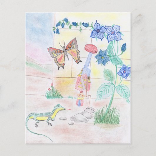 Aangepast Kinder kunstwerk, Nutcracker speelgoed, (Voorkant)