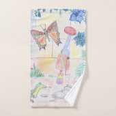 Aangepast Kinder kunstwerk, Nutcracker speelgoed,  Bad Handdoek (Handdoek)