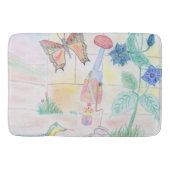 Aangepast Kinder kunstwerk, Nutcracker speelgoed,  Badmat (Voorkant)