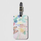 Aangepast Kinder kunstwerk, Nutcracker speelgoed,  Bagagelabel (Voorkant (verticaal))