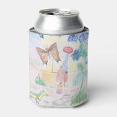 Aangepast Kinder kunstwerk, Nutcracker speelgoed, Blikjeskoeler (Blikje Voorkant)