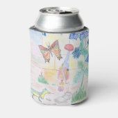 Aangepast Kinder kunstwerk, Nutcracker speelgoed, Blikjeskoeler (Blikje Achterkant)