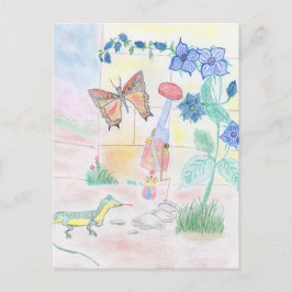 Aangepast Kinder kunstwerk, Nutcracker speelgoed, Briefkaart