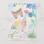 Aangepast Kinder kunstwerk, Nutcracker speelgoed, Briefkaart (Voorkant)