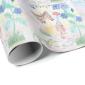 Aangepast Kinder kunstwerk, Nutcracker speelgoed, Cadeaupapier (Rol Hoek)