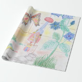 Aangepast Kinder kunstwerk, Nutcracker speelgoed,  Cadeaupapier (Uitgerold)