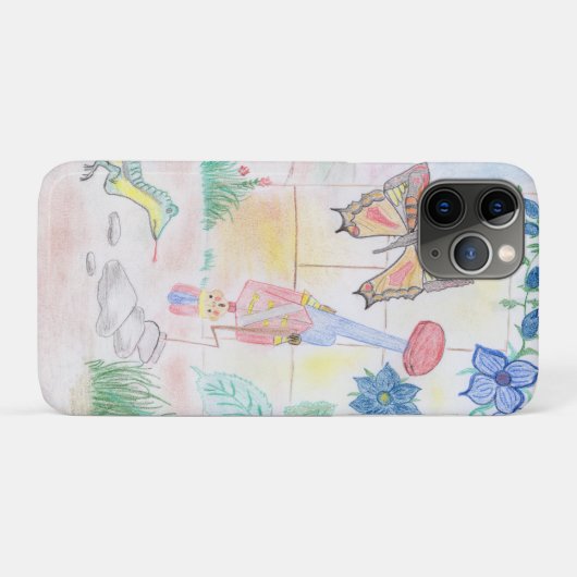 Aangepast Kinder kunstwerk, Nutcracker speelgoed, Case-Mate iPhone Case (Achterkant (horizontaal))