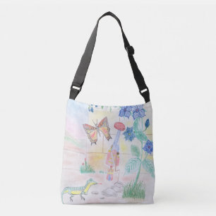 Aangepast Kinder kunstwerk, Nutcracker speelgoed, Crossbody Tas