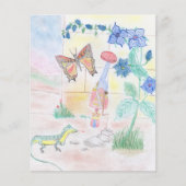 Aangepast Kinder kunstwerk, Nutcracker speelgoed,  Flyer (Voorkant)