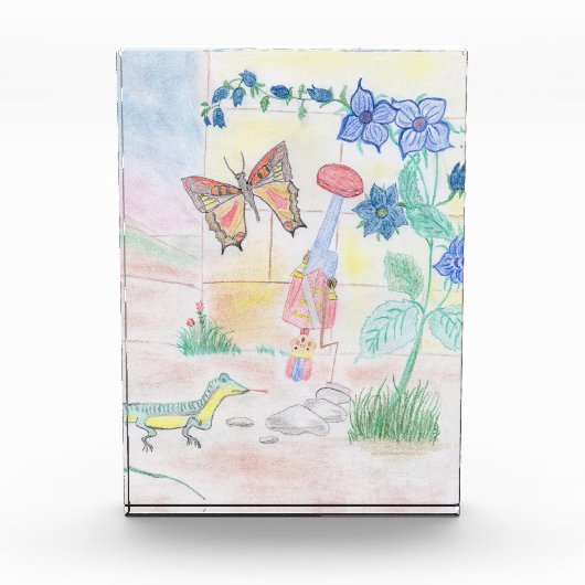 Aangepast Kinder kunstwerk, Nutcracker speelgoed,  Fotoblokken (Voorkant)