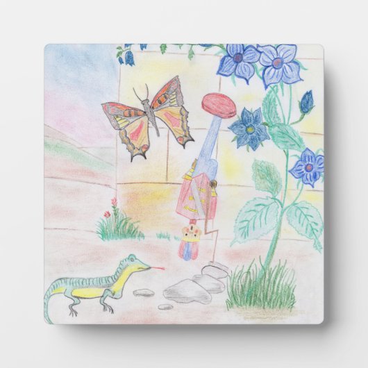 Aangepast Kinder kunstwerk, Nutcracker speelgoed, Fotoplaat (Voorkant)