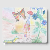 Aangepast Kinder kunstwerk, Nutcracker speelgoed,  Gastenboek (Voorkant)