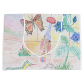 Aangepast Kinder kunstwerk, Nutcracker speelgoed,  Groot Cadeauzakje (Voorkant)