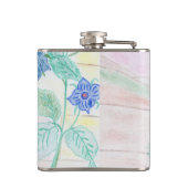 Aangepast Kinder kunstwerk, Nutcracker speelgoed, Heupfles (Achterkant)