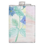 Aangepast Kinder kunstwerk, Nutcracker speelgoed,  Heupfles (Achterkant)