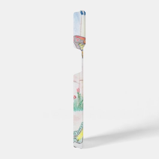 Aangepast Kinder kunstwerk, Nutcracker speelgoed, iPhone Hoesje (Rechterkant)