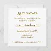 Aangepast Kinder kunstwerk, Nutcracker speelgoed,  Kaart (Achterkant)