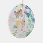 Aangepast Kinder kunstwerk, Nutcracker speelgoed,  Keramisch Ornament (Rechts)