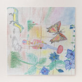 Aangepast Kinder kunstwerk, Nutcracker speelgoed,  Legpuzzel (Horizontaal)