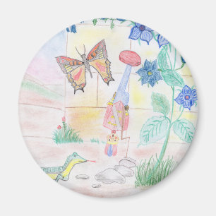 Aangepast Kinder kunstwerk, Nutcracker speelgoed, Magneet