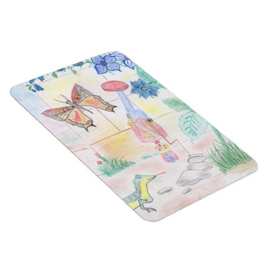 Aangepast Kinder kunstwerk, Nutcracker speelgoed,  Magneet (Rechterzijde)