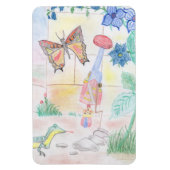 Aangepast Kinder kunstwerk, Nutcracker speelgoed,  Magneet (Verticaal)