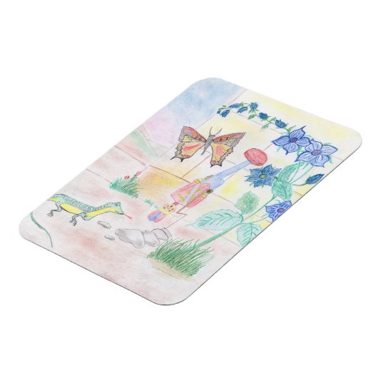 Aangepast Kinder kunstwerk, Nutcracker speelgoed,  Magneet (Linkerzijde)