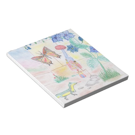 Aangepast Kinder kunstwerk, Nutcracker speelgoed, Notitieblok (Schuin)