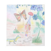 Aangepast Kinder kunstwerk, Nutcracker speelgoed,  Notitieblok (Voorkant)