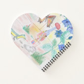 Aangepast Kinder kunstwerk, Nutcracker speelgoed,  Notitieboek (Achterkant)