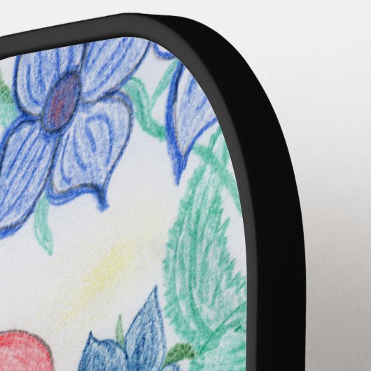 Aangepast Kinder kunstwerk, Nutcracker speelgoed,  Pickleball Paddle (Links Detail)