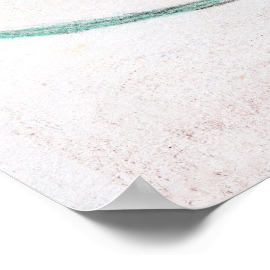 Aangepast Kinder kunstwerk, Nutcracker speelgoed,  Poster (Hoek)